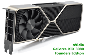 nVidia GeForce RTX 3080 "Founders Edition"